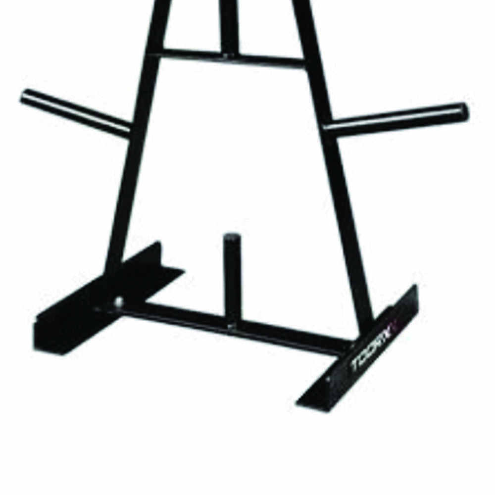 Weights Rack and Dumbbells - Toorx Cast Iron Record Rack With 25mm Diameter Hole