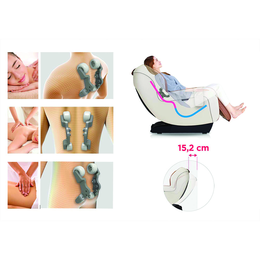 Poltrone Massaggianti - Synca Poltrona Massaggiante Compact Circ Plus