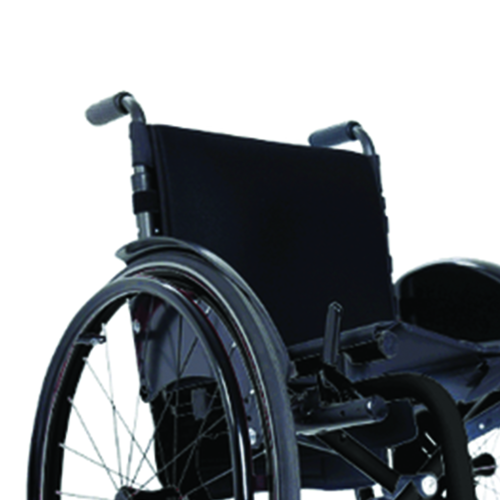 Wheelchairs for the disabled - Ardea One Sedia A Rotelle Carrozzina Autospinta Atmos Nero Per Disabili Pieghevole