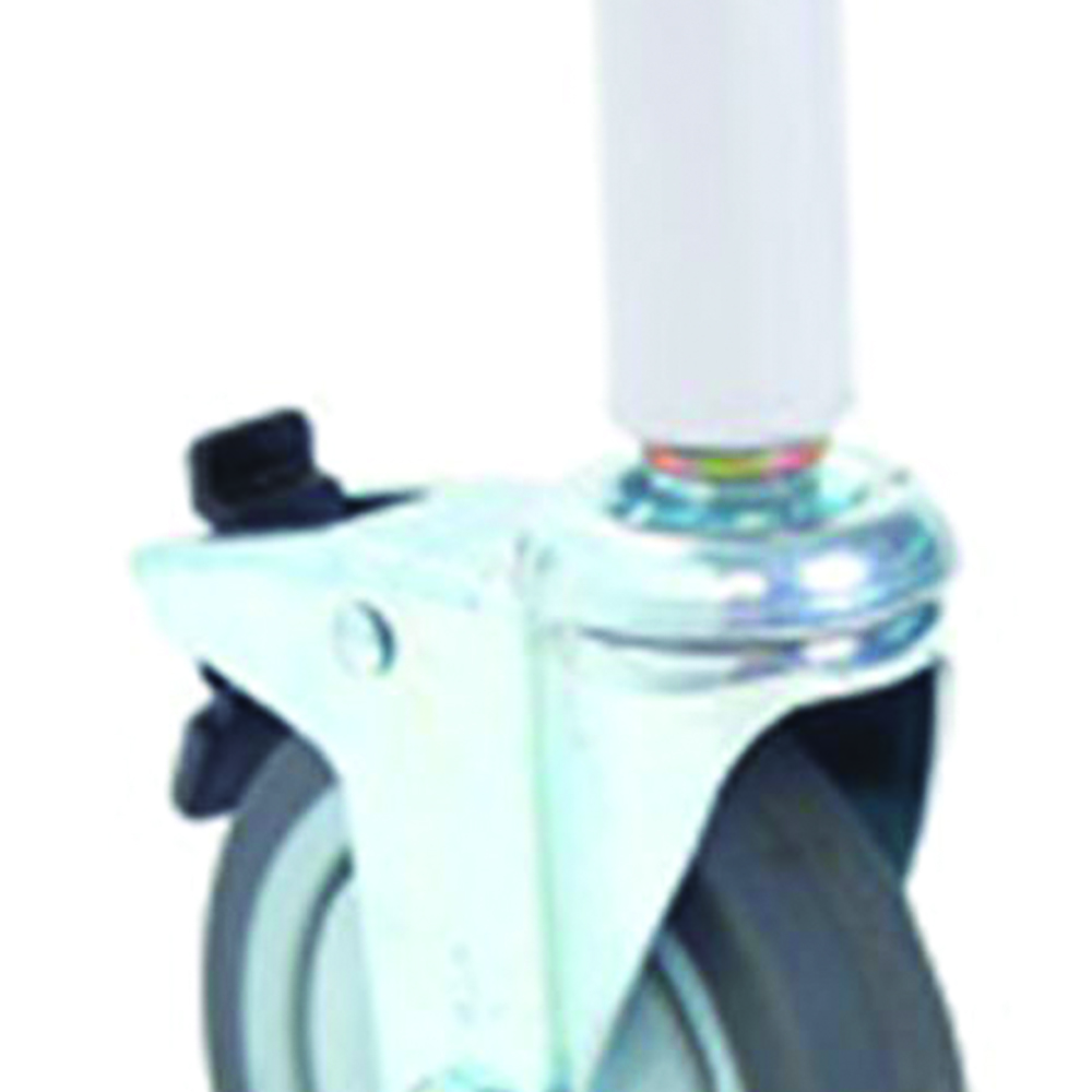 Accessories and spare parts for walkers - Mopedia Pair Of Wheels Underaxillary/antibrachial Walkers With M12 Brake