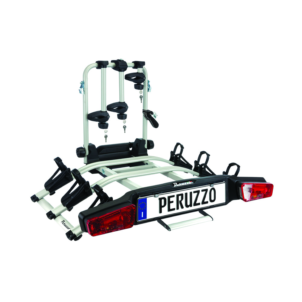 Tow hook bike rack - Peruzzo Bike Carrier For Zephyr E-bike Tow Hook For 3 Bikes