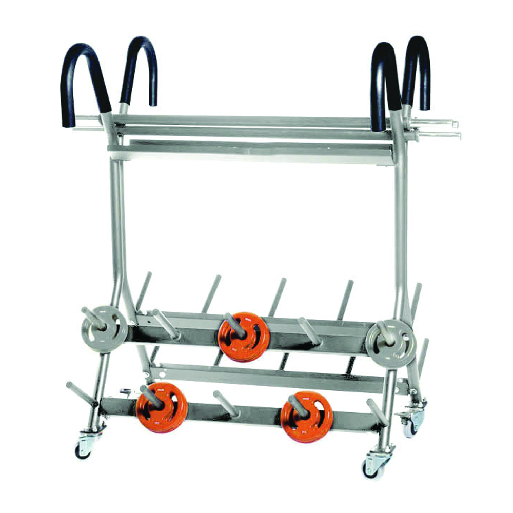 Weights Rack and Dumbbells - Toorx Body Pump Holder Rack Set 20 Places