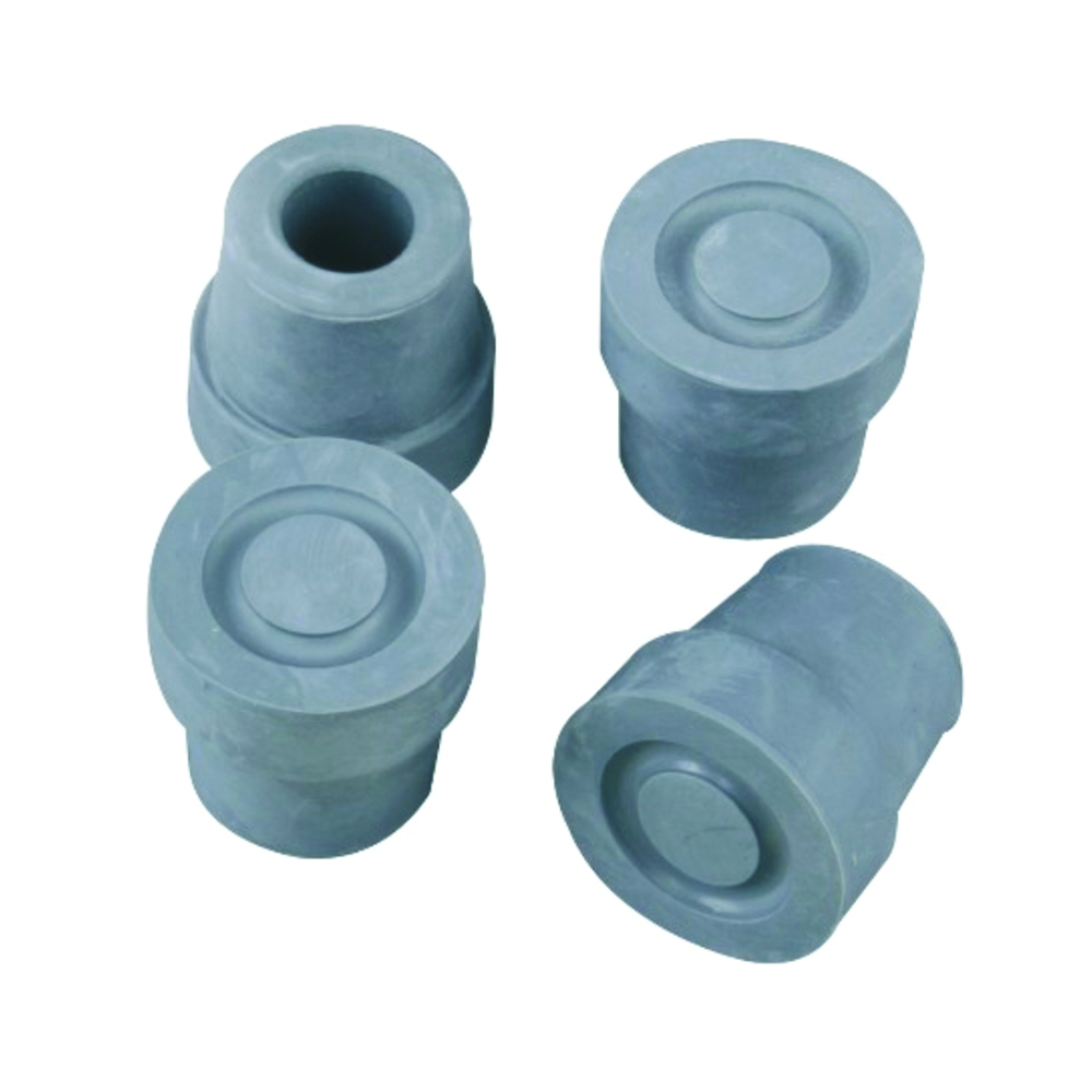 Accessories and spare parts for walkers - Mopedia Kit 4pcs Soft Rubber Tips For Narrow Base Quadripod Rp726