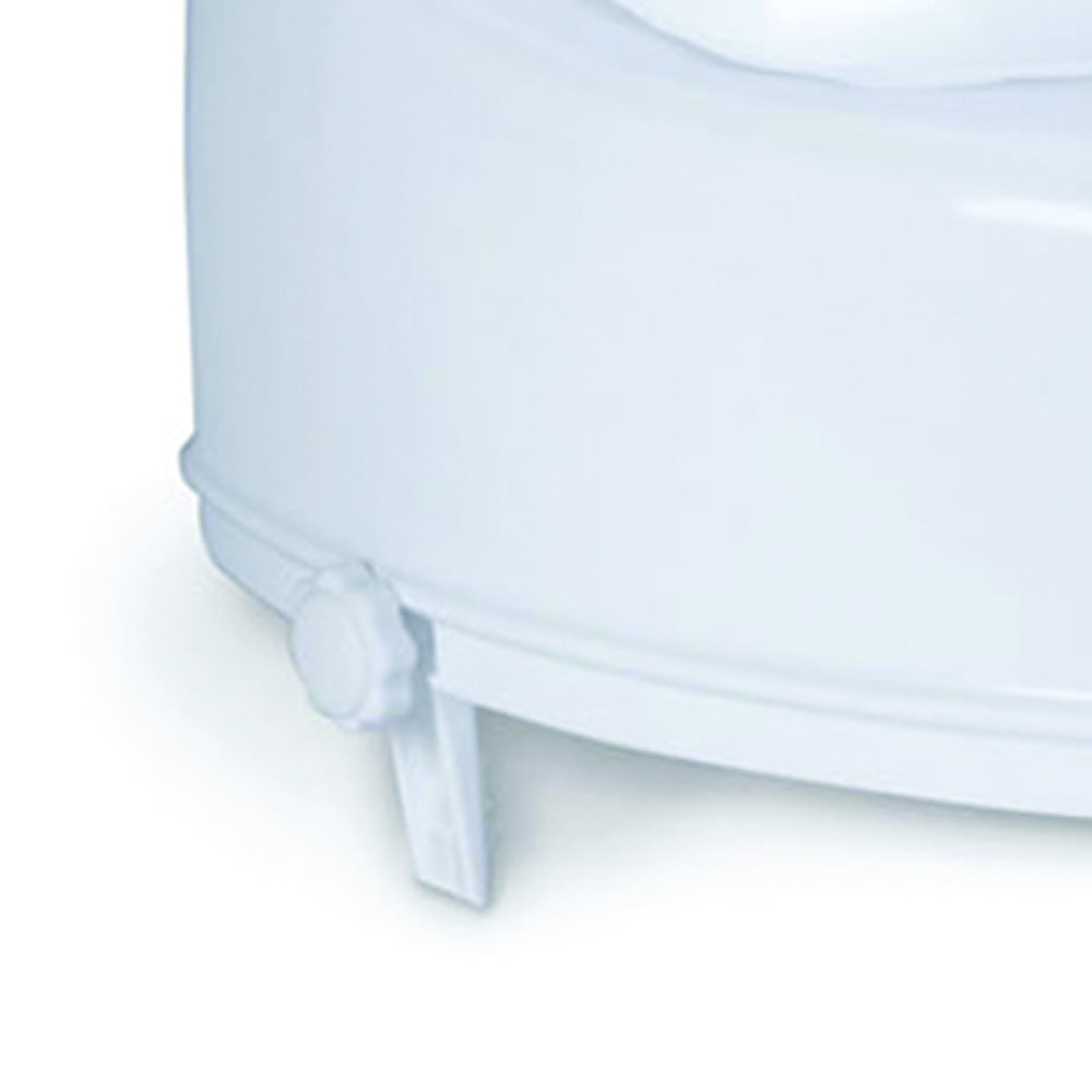 Rehausses pour cuvettes de toilettes - Mopedia Rialzo Water Con Fermi E Coperchio H 14cm