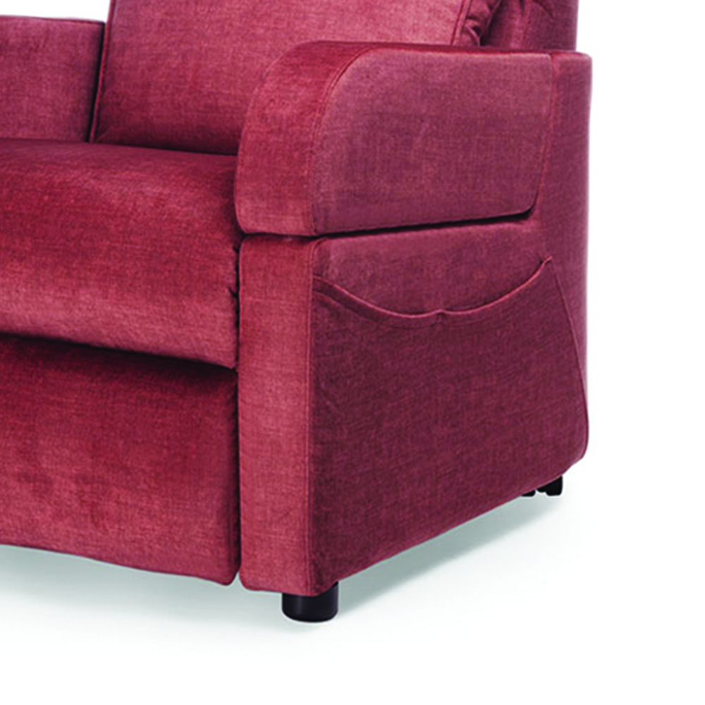 Lift and relax seats - Mopedia Clyzia Elevating Relax Armchair With Roller System