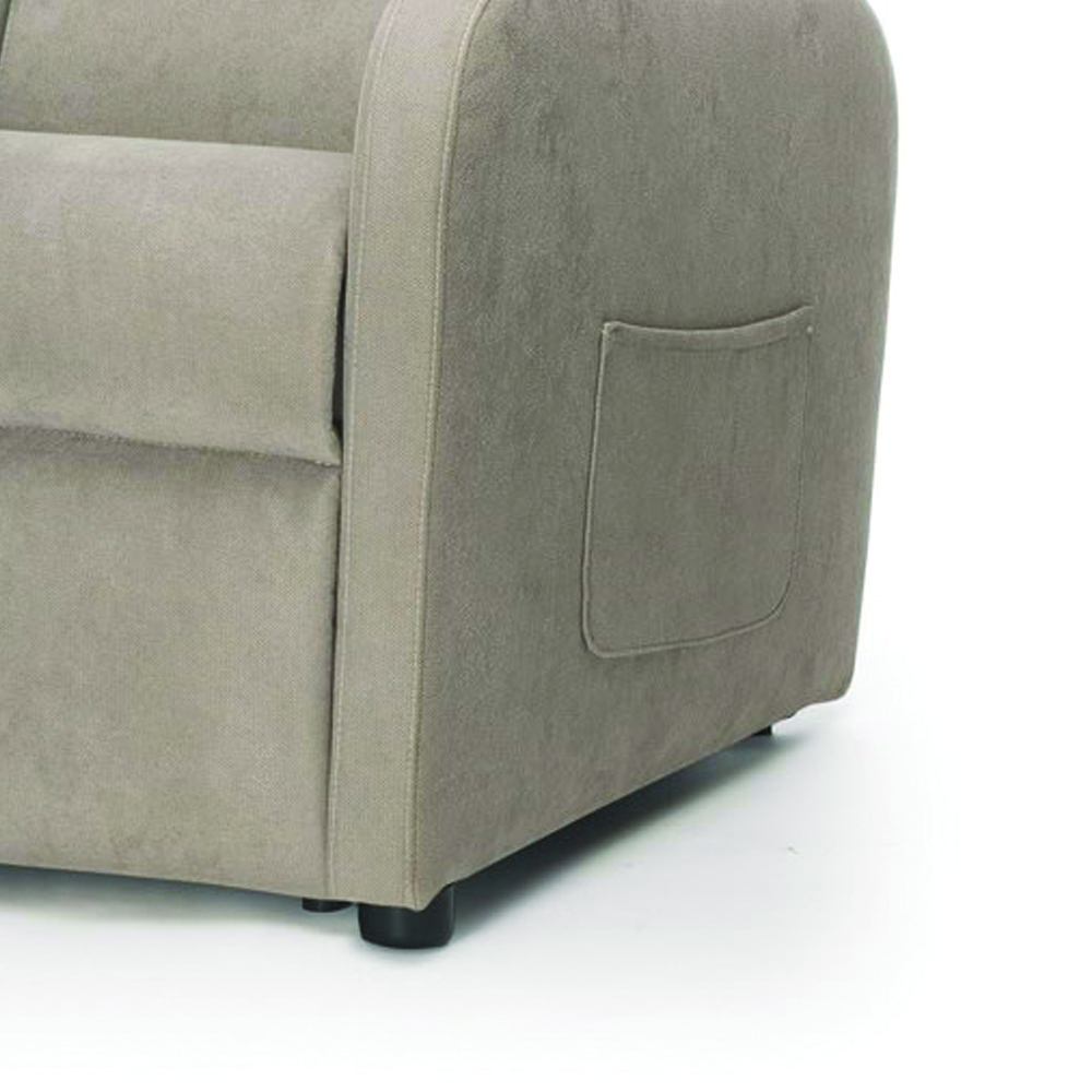 Lift and relax seats - Mopedia Elevating Relax Armchair Ninfea Short France Fabric Without Roller System