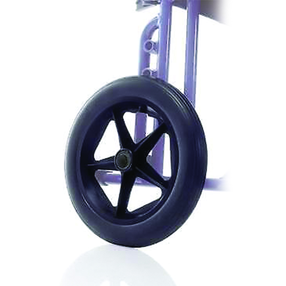 Wheelchair Accessories and Spare Parts - Mopedia Pair Of Solid Pu Rear Wheels Diameter 30cm For Cp200/cp110 Wheelchair