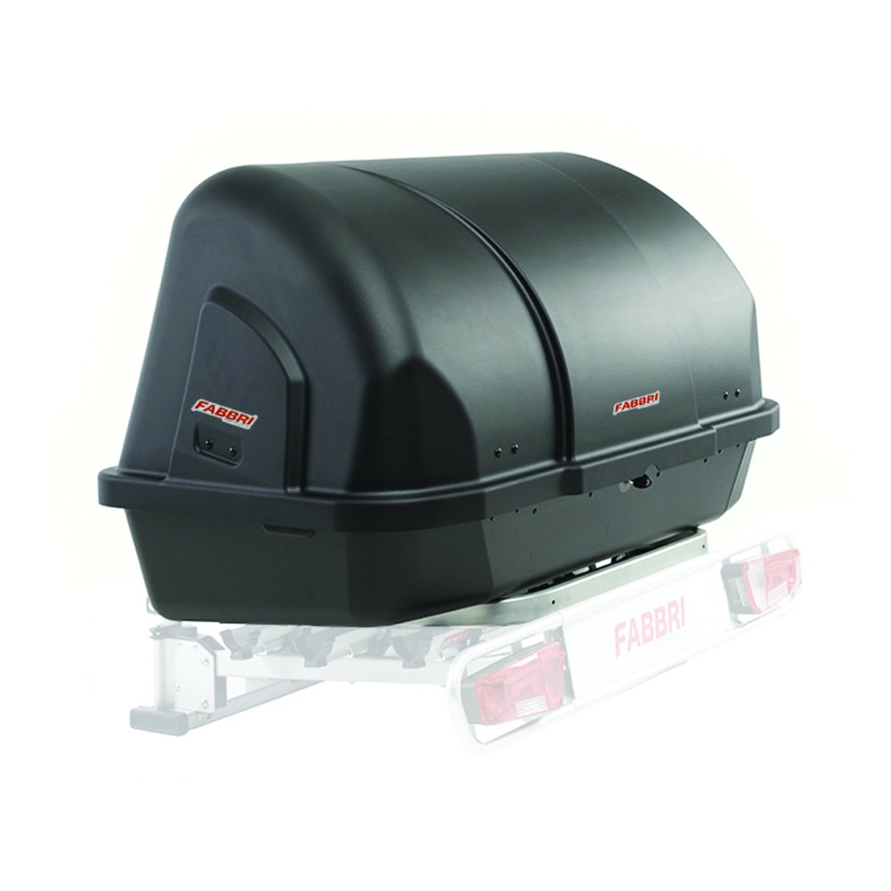 Roof box - Fabbri Trunk Box For Exclusive Mini Box 400lt Tow Hook Bike Carrier