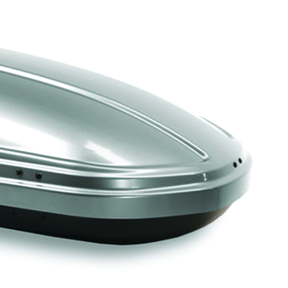 Roof box - Fabbri 500lt Car Roof Box Supernova 500 Grey Luggage Carrier Trunk
