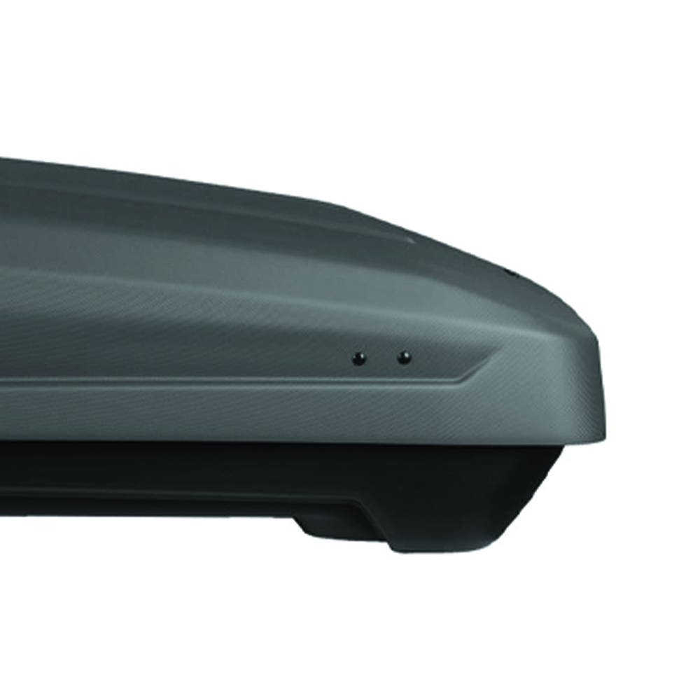 Roof box - Modula 400lt Car Roof Box Falcon 400 Grey Luggage Carrier Trunk