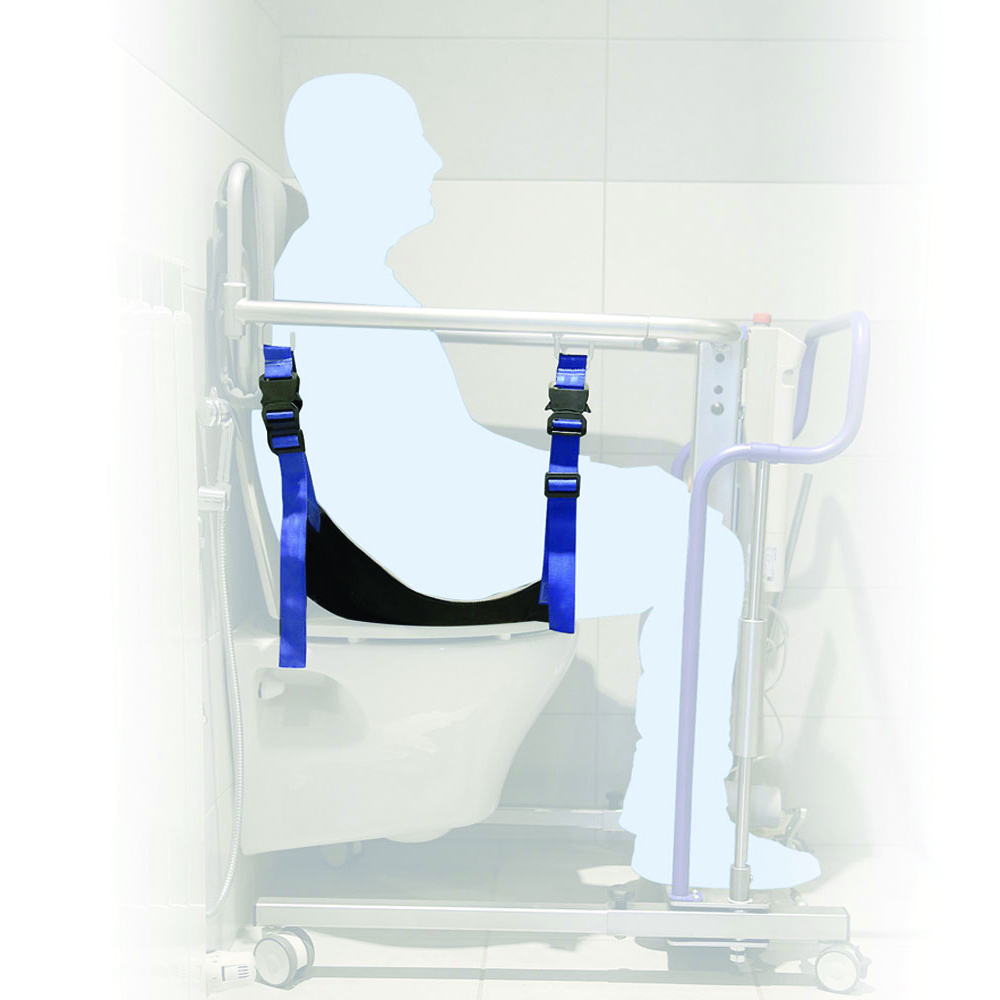 Arneses para elevadores de pacientes - Mopedia Imbracatura/seduta Toilette Muevo Per Sollevamalati/verticalizzatori