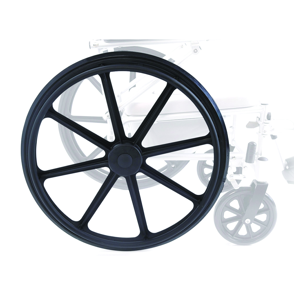 Wheelchair Accessories and Spare Parts - Mopedia Pair Of Rear Wheel For Commode Chair Rs941