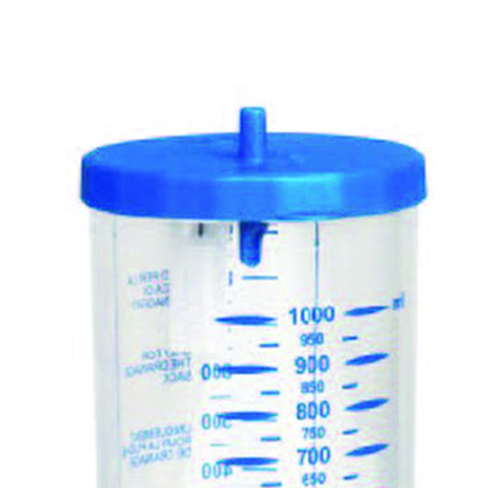 Surgical aspirators - Lem Complete 1000cc Autoclavable Jar For Aspimed 1.9 Aspirators
