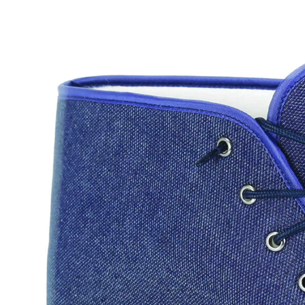 Post-operative footwear - Mopedia 4usoft Orthopedic Shoe Post-operative Cast Cover In Ambidextrous Denim Fabric With Laces