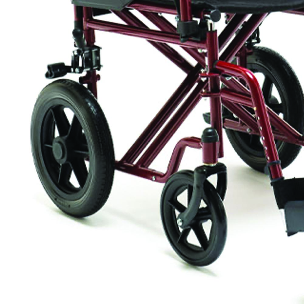 Carrozzine disabili - KSP Sedia A Rotelle Disabili N32r12 Carrozzina Pieghevole Da Transito