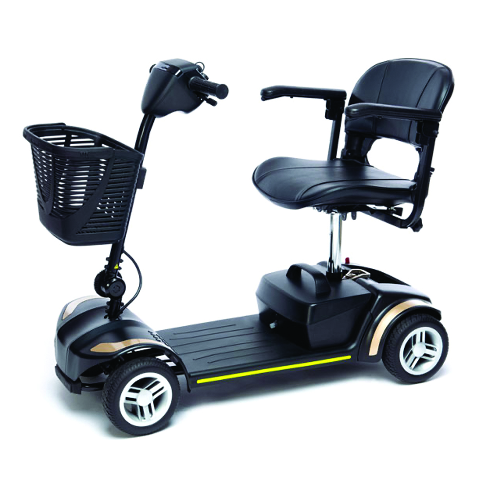 Scooters for the disabled - KSP Linus 4 Wheel Electric Scooter With Removable Battery For Disabled Elderly People