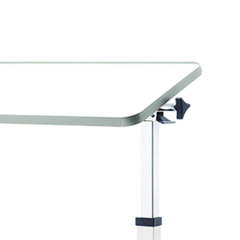 Hospital Tables - KSP Adjustable Serving Table With Wheels And Lectern D126 For Elderly Hospital Bed