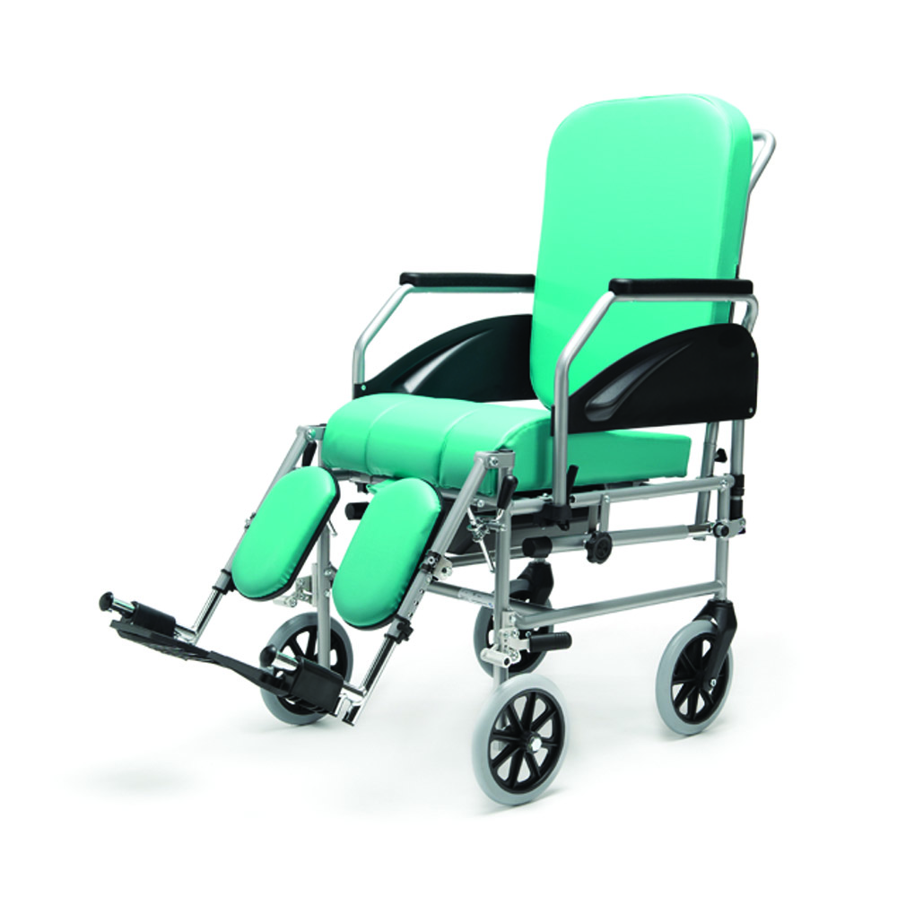 Armchairs and Chairs - KSP E303 Reclining Elderly Commode Chair With 4 Wheels 20cm