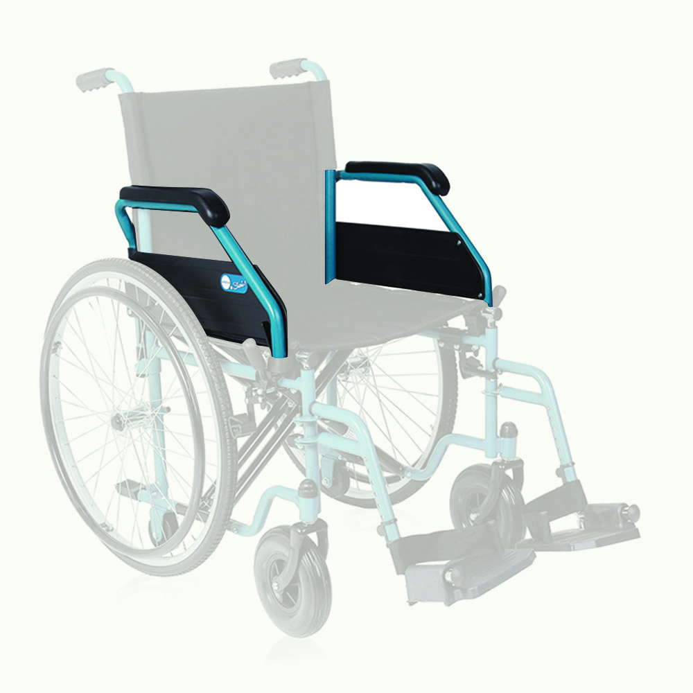 Wheelchair Accessories and Spare Parts - Ardea One Complete Armrests For Wheelchairs For Disabled People Start 3/start 3go!/go!2