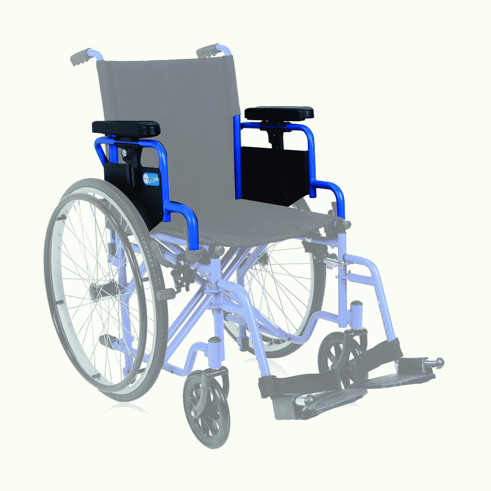 Wheelchair Accessories and Spare Parts - Ardea One Pairs Side Steps For Wheelchairs Disabled Elderly Next/next Go!