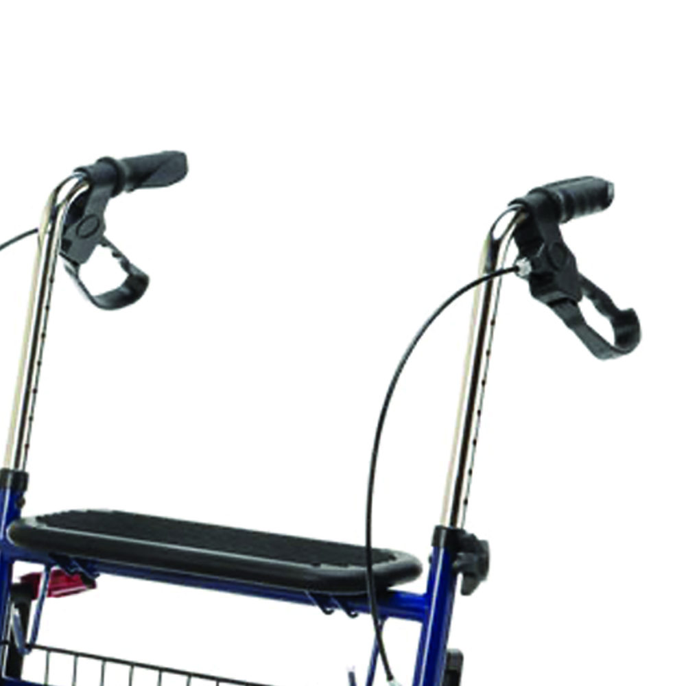 Rollator Walkers - KSP Ca880 Folding Rollator Walker For Elderly Disabled 4 Wheels
