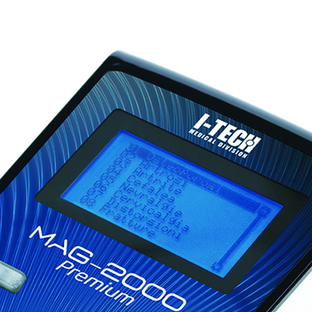 Magnetotherapy - I-Tech Apparecchio Magnetoterapia Mag2000 Premium Lf Con 2 Fascie