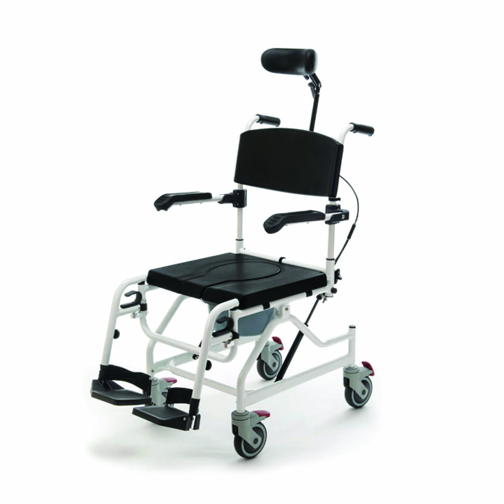 Toilet and shower chairs - KSP Shower Wheelchair With Tilting Seat