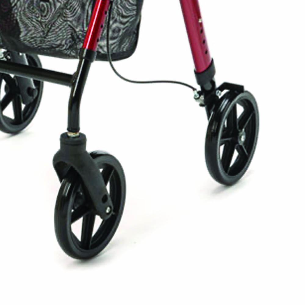 Rollator Walkers - KSP Deambulatore Rollator Pieghevole Ca8761l Girello Per Anziani Disabili 4 Ruote