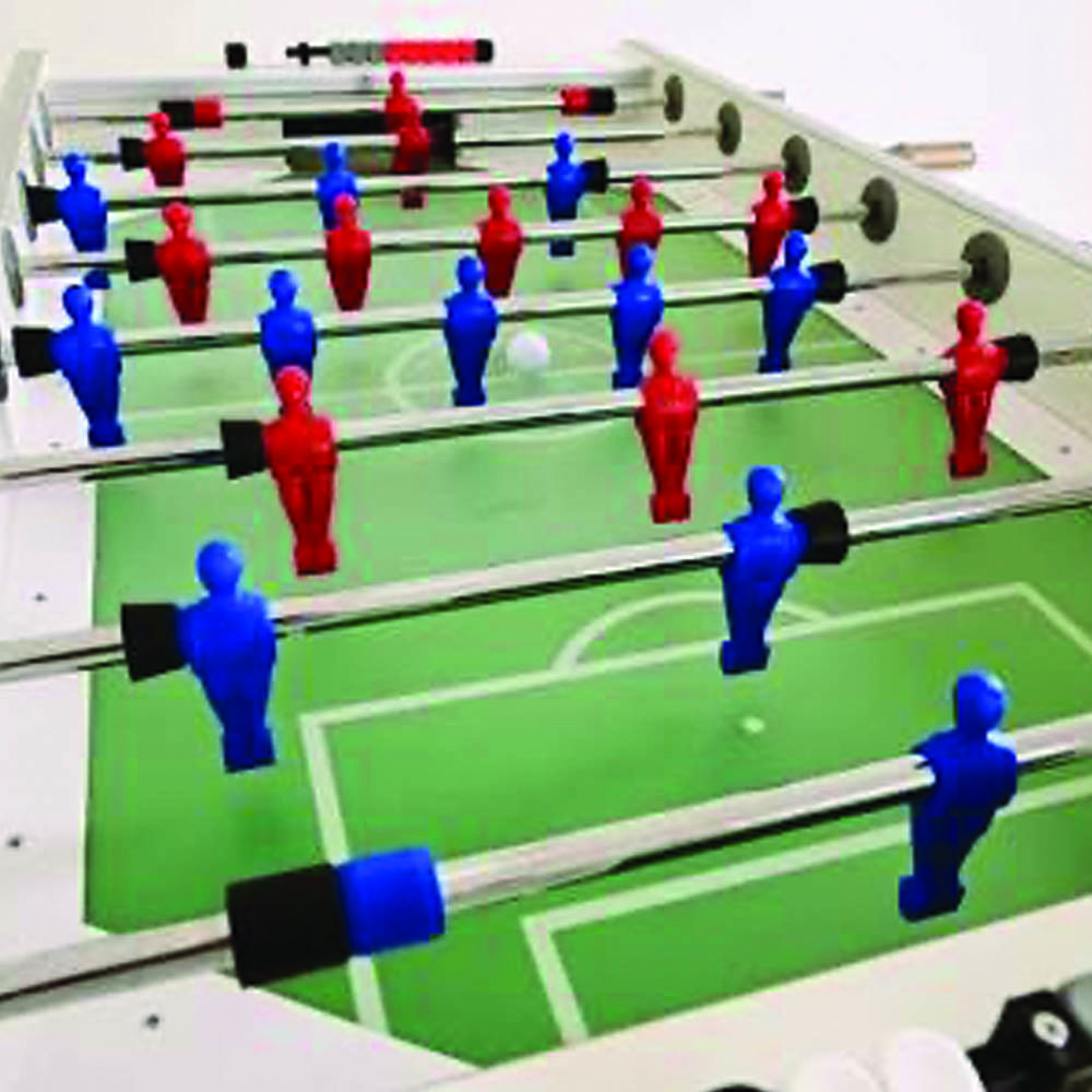 Indoor football table - Garlando Foosball Table Folding Foosball Number # 1 Itsf Outgoing Rods