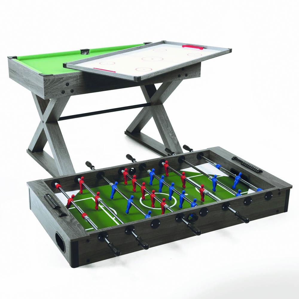 Indoor football table - Garlando 9 In One Multi-game Table Foosball Table Football Retractable Rods 