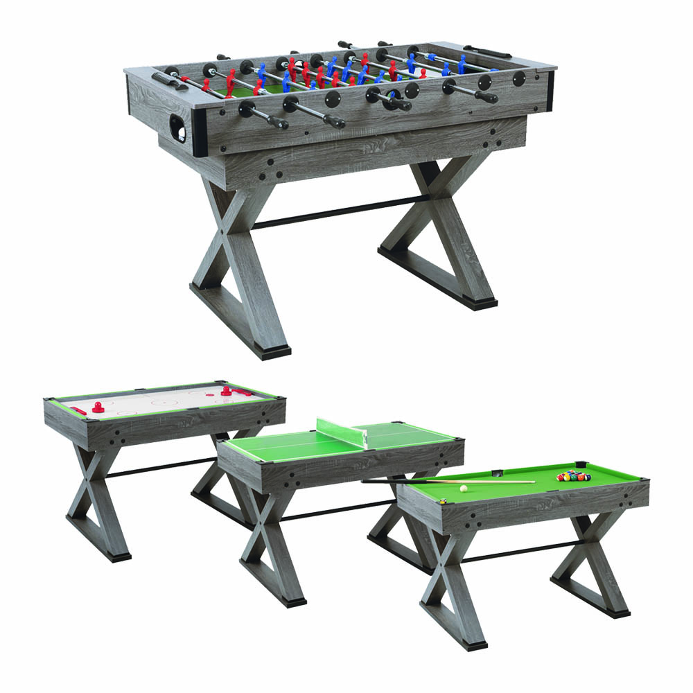 Indoor football table - Garlando 9 In One Multi-game Table Foosball Table Football Retractable Rods 