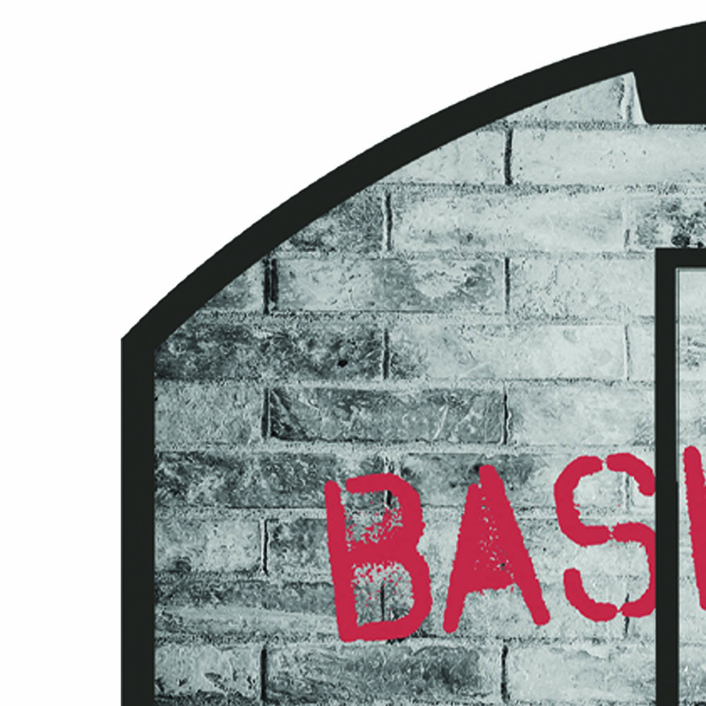 basketball - Garlando Portland Basketball Backboard 71x45cm Wall Mounted