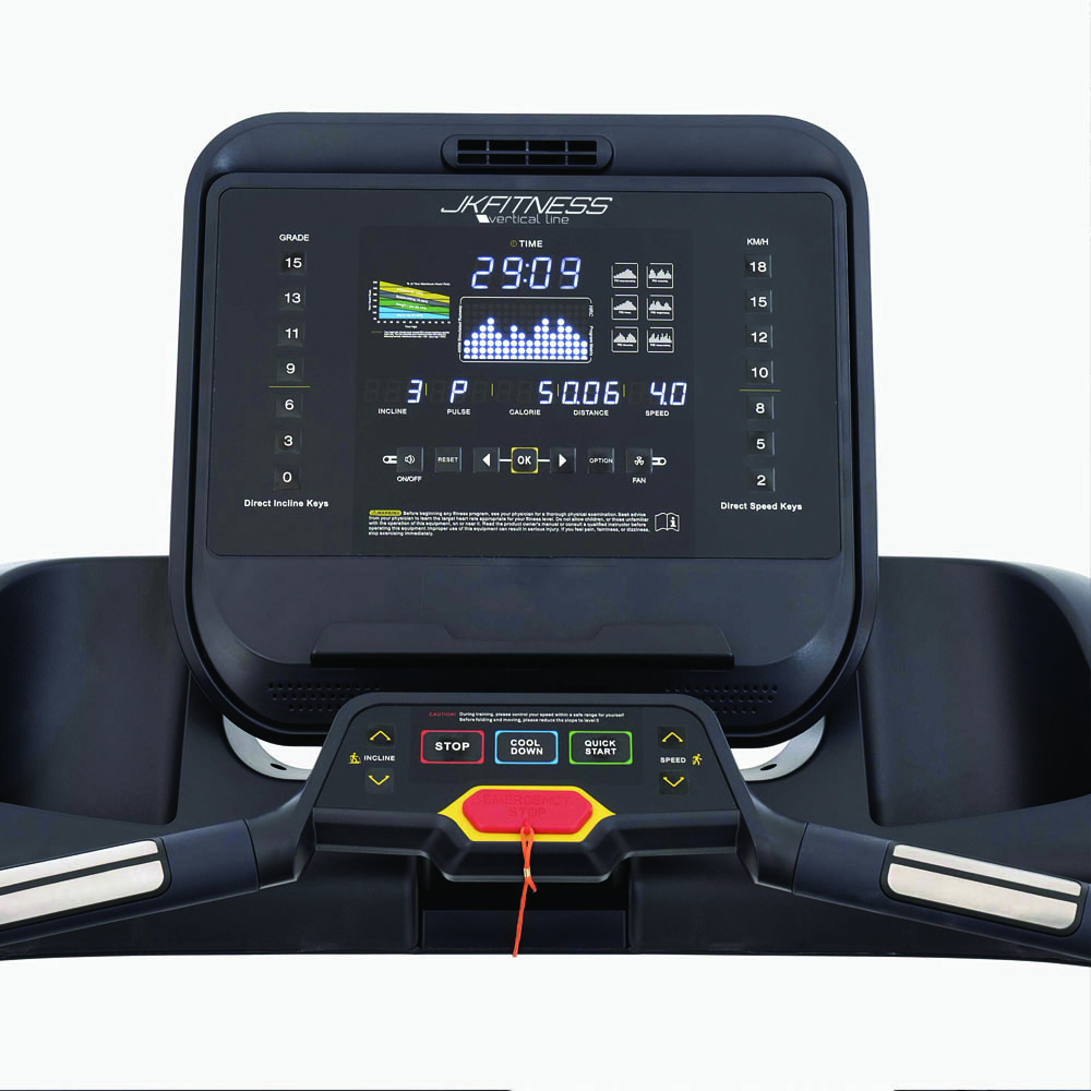 Tapis Roulant - JK Fitness Jkv12 Electric Treadmill With Cushion