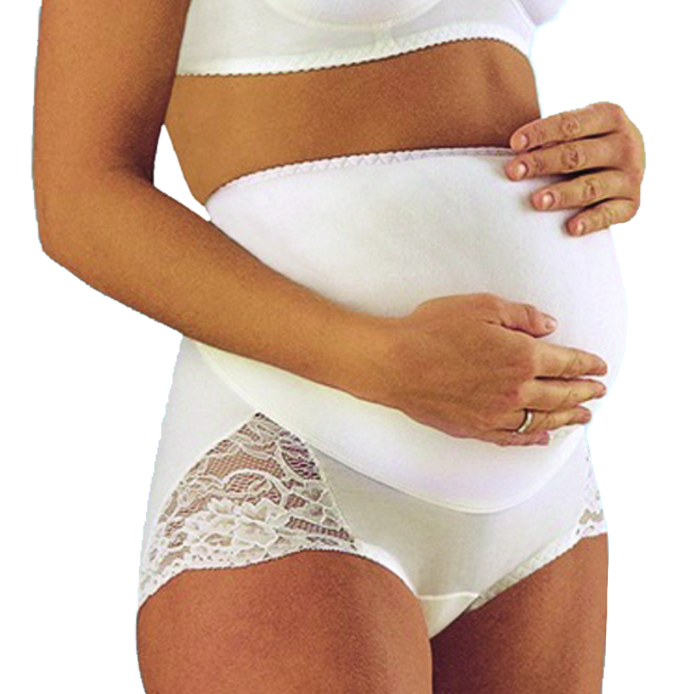 Sheaths - Scudotex Cotton Mater Lace Short Supportive Sheath For Pregnant Women