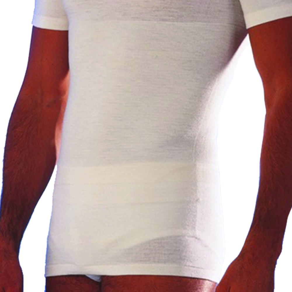 Trunk tutors - Scudotex Orthopedic Posture Corrector Elastic Shirt Men Half Sleeve 