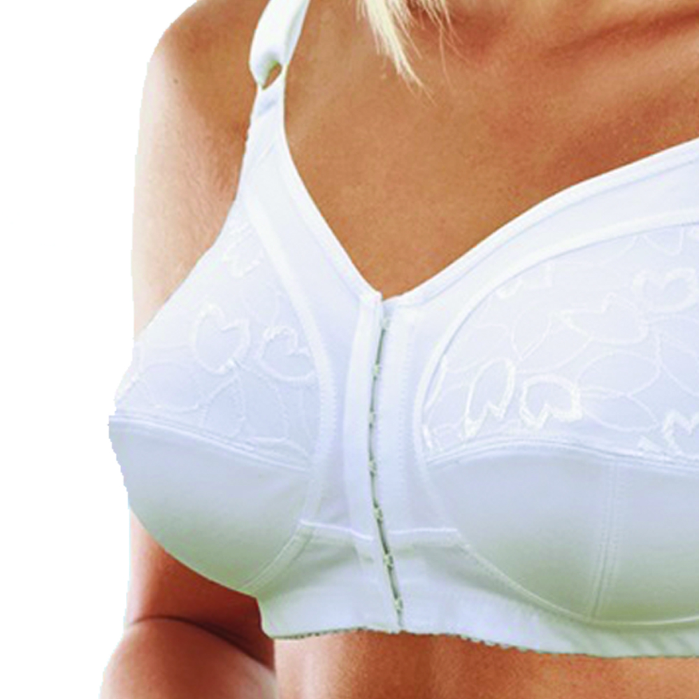 Bras - Scudotex Athena Plus Size Open Bra C Cup White