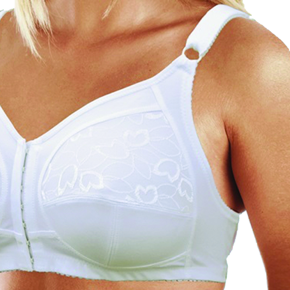 Bras - Scudotex Athena Plus Size Open Bra D Cup White