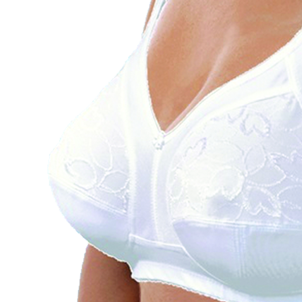 Bras - Scudotex Reggiseno Classico Taglie Forti Athena Coppa C Bianco