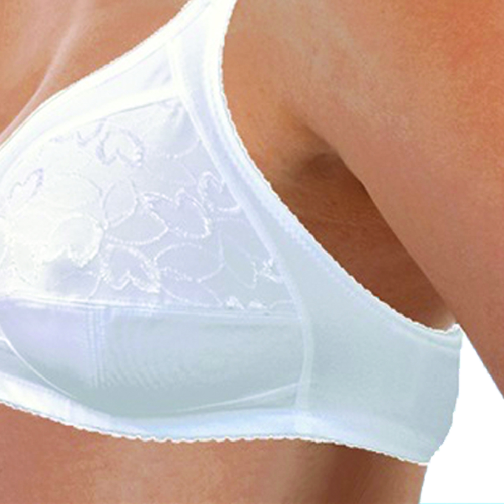 Bras - Scudotex Athena Plus Size Classic Bra D Cup White