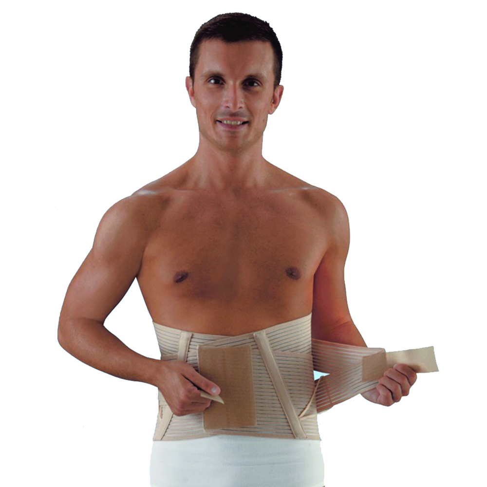 Trunk tutors - Scudotex Lumbar Band Orthopedic Brace Corset Double Cross H 32cm With Splint
