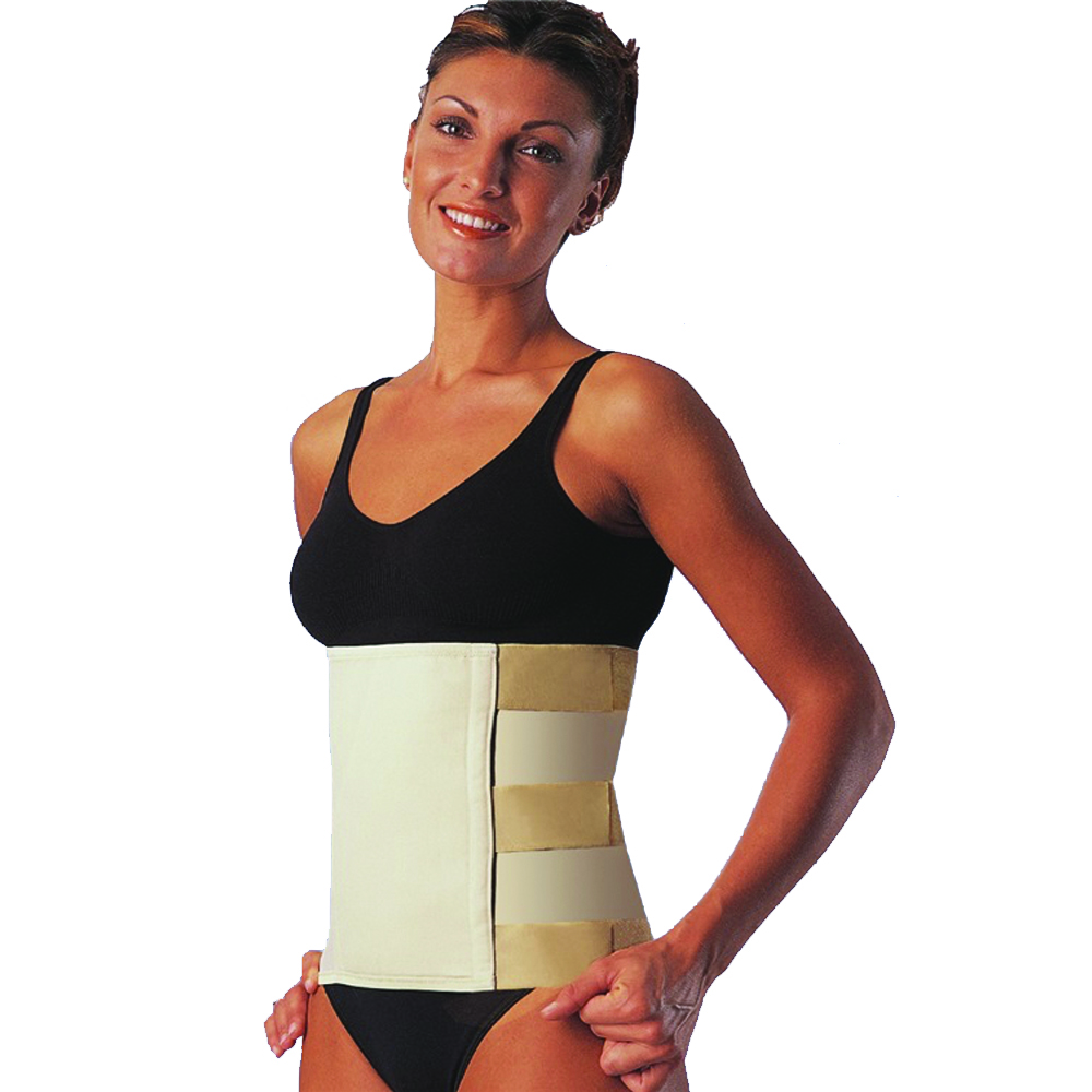 Fasce Post Operatorie - Scudotex Tutore Fascia Lombare Addominal Steccata H 27cm Post Operatoria