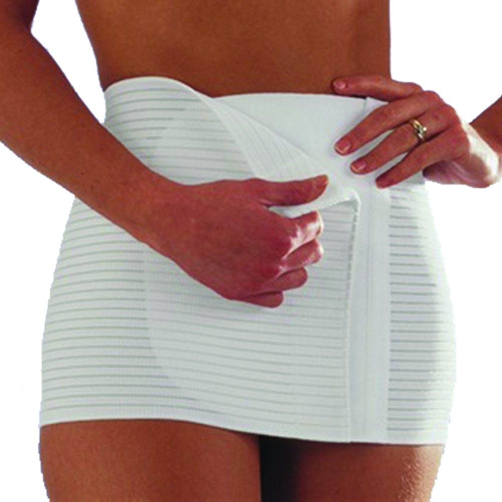 Fasce Post Operatorie - Scudotex Fascia Lombare Cotton Lined H 27cm Regolabile Foderata In Cotone