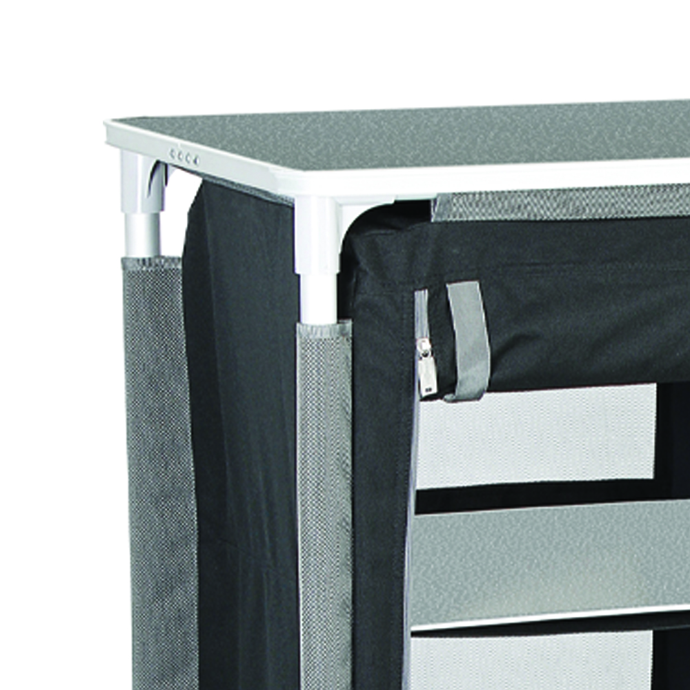 Kitchen furniture - Brunner Azabache Hs 50x48x140cm Camping Kitchen Mobile
