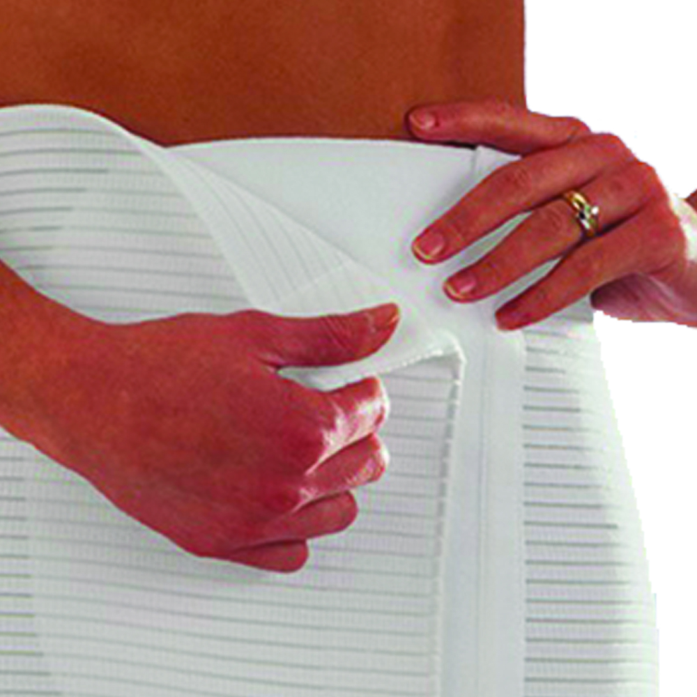Post-Operative Bands - Scudotex Cotton Lined Lumbar Band H 16cm Adjustable Lined In Cotton