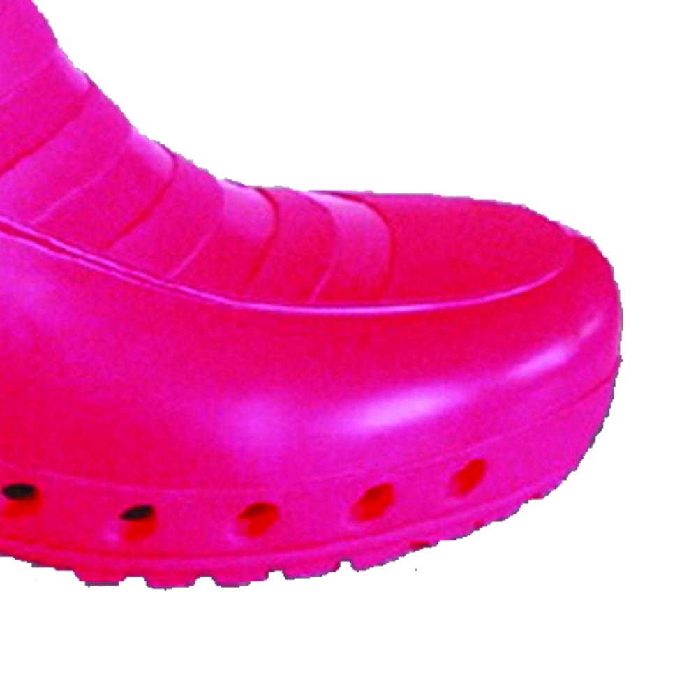 Sanitary Clogs - Rekordsan Professional Anatomical Non-slip Fuchsia Autoclavable Medical Clogs