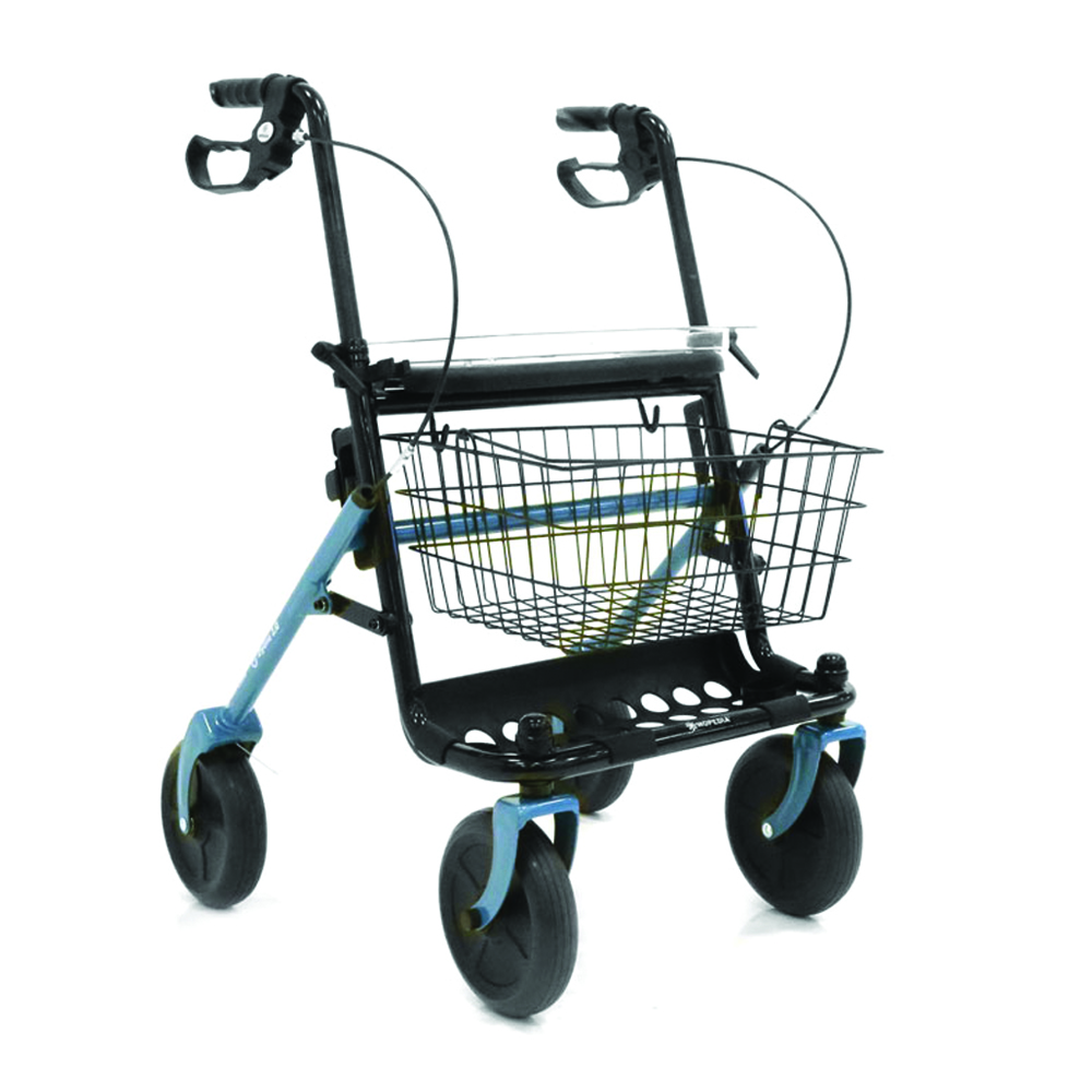 Rollator Walkers - Mopedia Dyone 2.0 Folding Rollator Walker For Elderly Disabled 4 Wheels