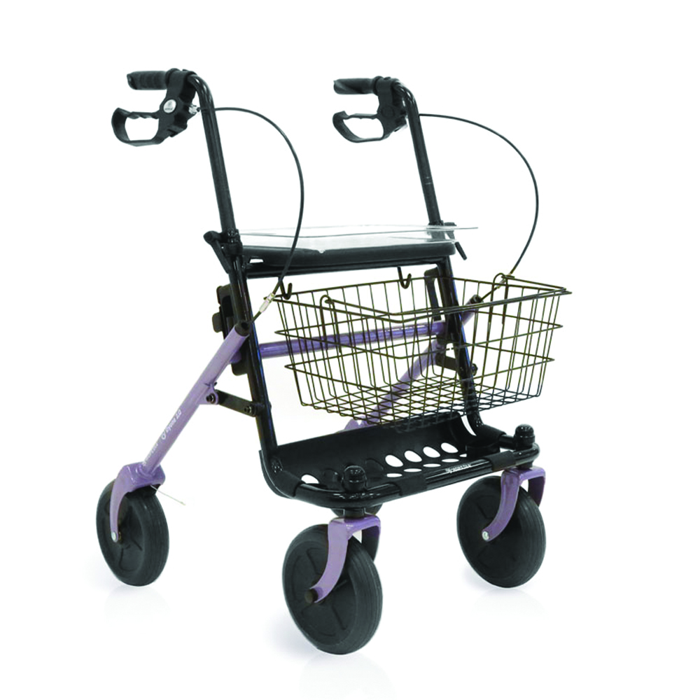 Rollator Walkers - Mopedia Dyone 2.0 Folding Rollator Walker For Elderly Disabled 4 Wheels