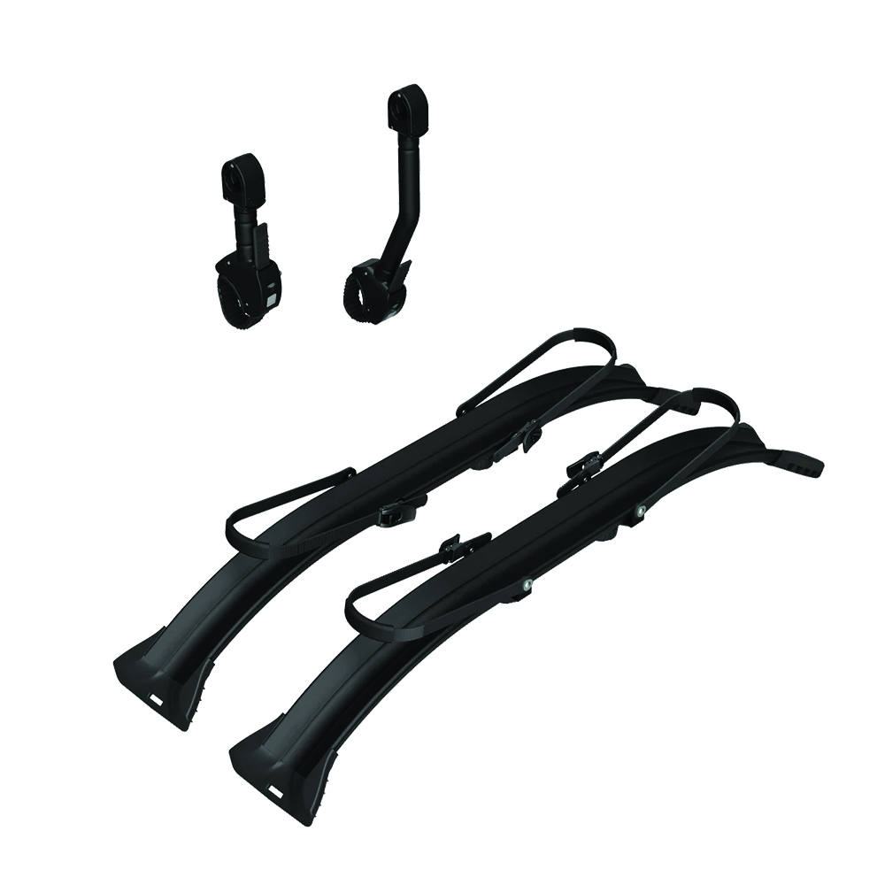 Tow hook bike rack - GP Portabici Da Gancio Traino Saturn Pieghevole Per 2 E-bike + 1 Bici