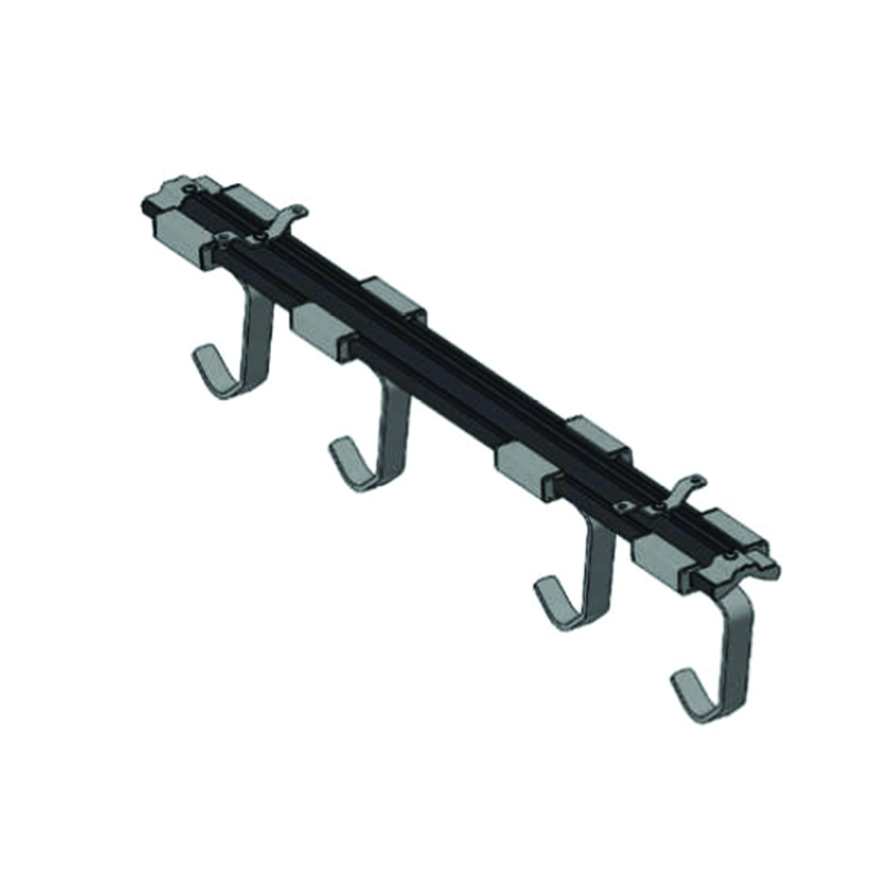 Wall bike rack - Fabbri Bike Box Storage Bbs Ceiling Bike Rack For 4 Bikes