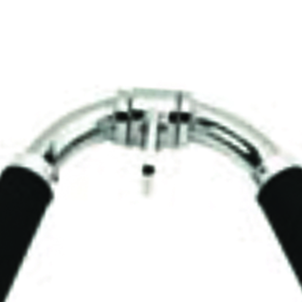 Cable sockets - Toorx Rubberized Angled Tricep Bar For Tricep Training